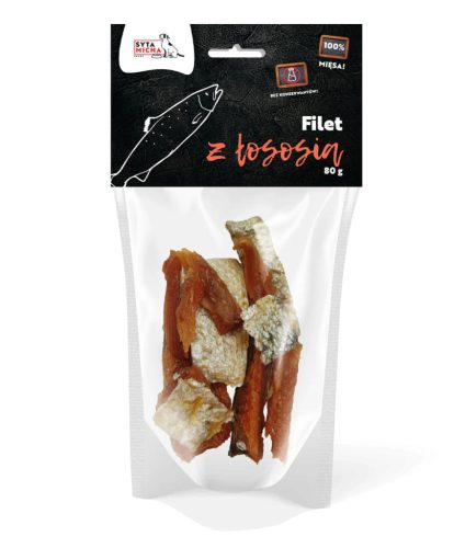 Syta Micha - Szárított lazacfilé kutyáknak 80g